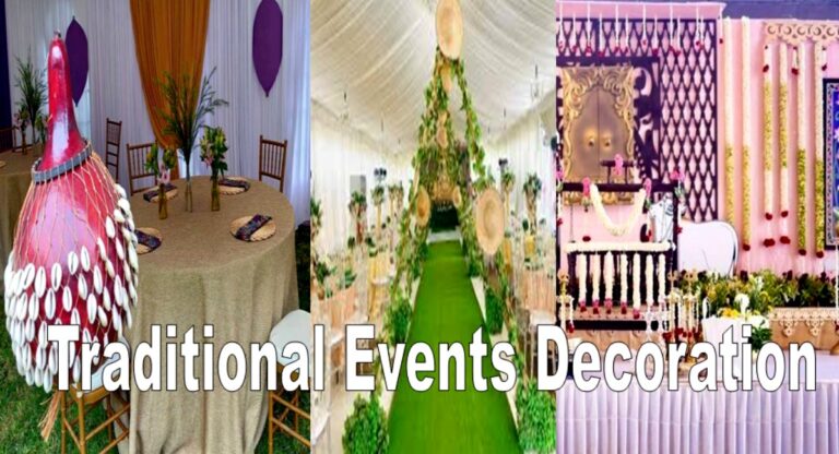 Traditional Events Decoration of Unique Decorators